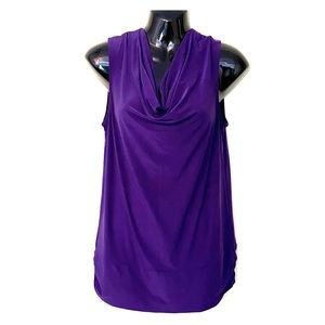 The Limited Purple Sleeveless Top, size M